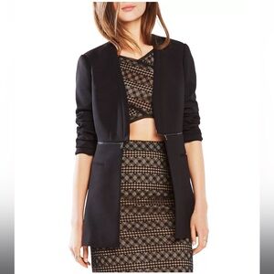 BCBGMAXAZRIA | Derek Zip Detail Blazer - XS